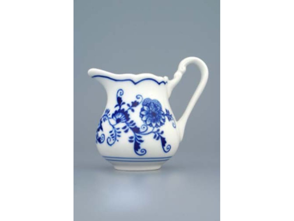 Cibulák Mliekovka vysoká 0,16l  Originálny Český Porcelán Dubí