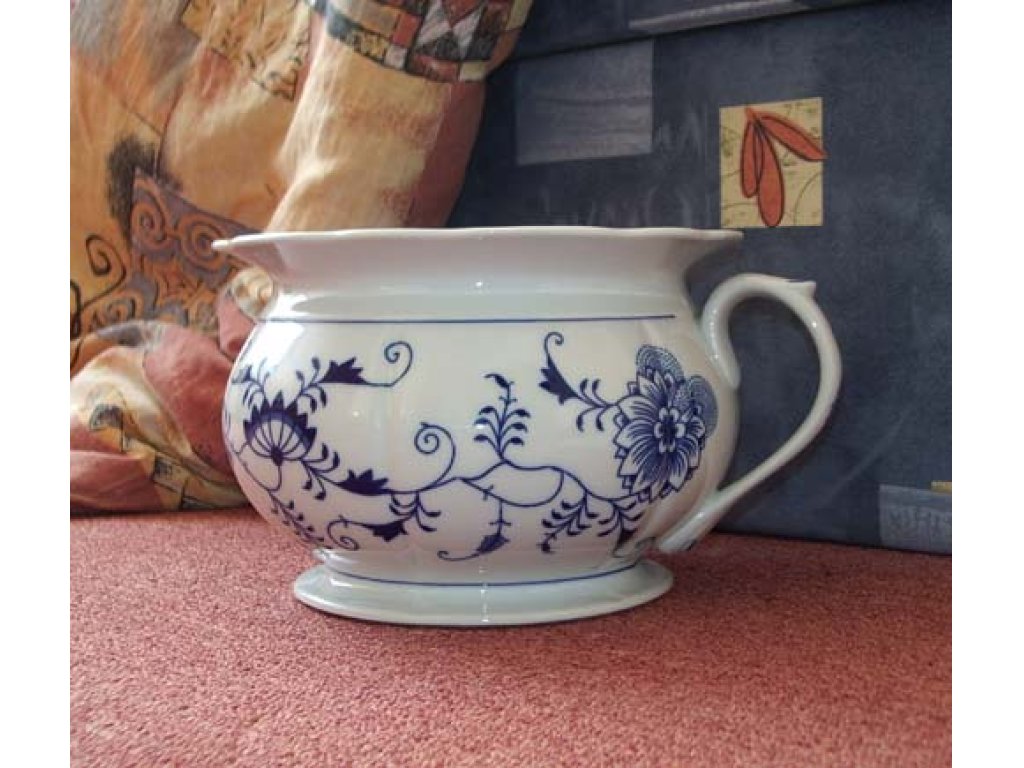 Cibulák Nočník 21cm Originál Český porcelán Dubí 