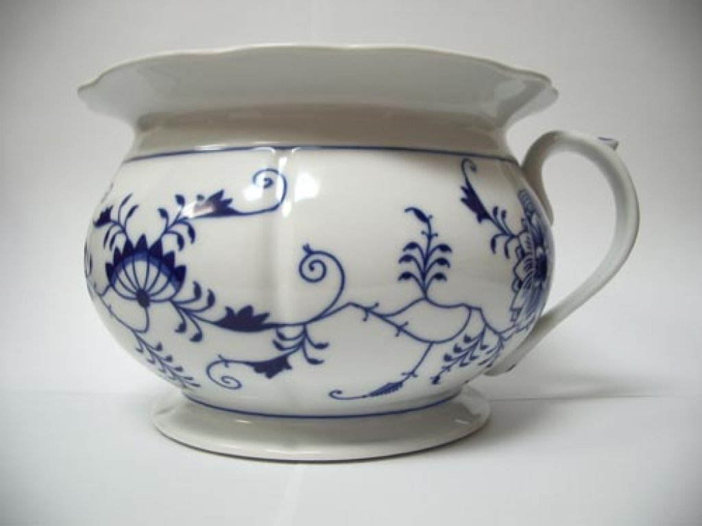 Cibulák Nočník 21cm Originál Český porcelán Dubí 