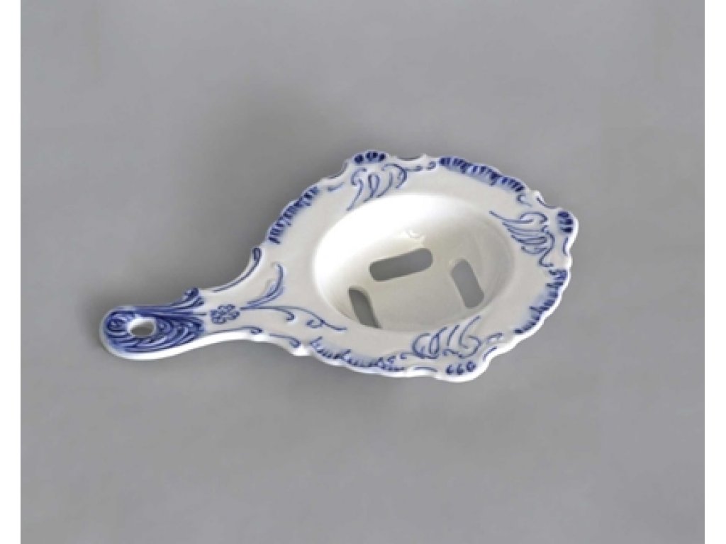 Cibulák oddeľovač bielka 17 cm cibulový porcelán originálny cibulák Dubí