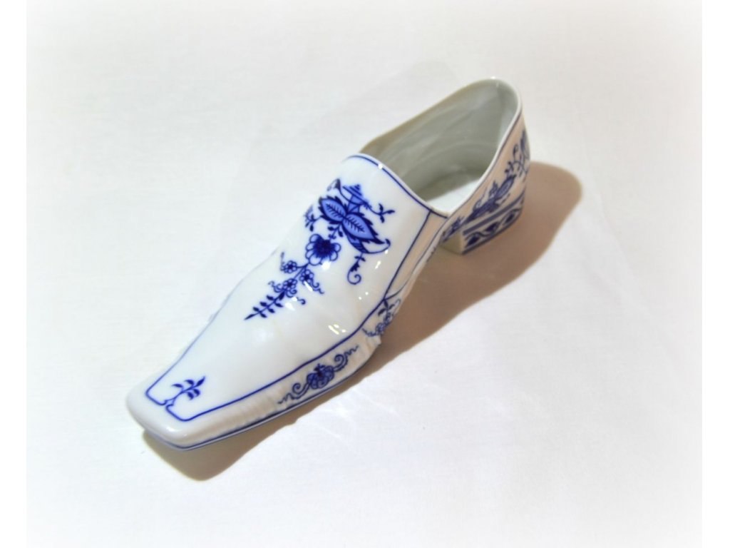 Cibulák pánska topánka pravá Leander cibulový porcelán