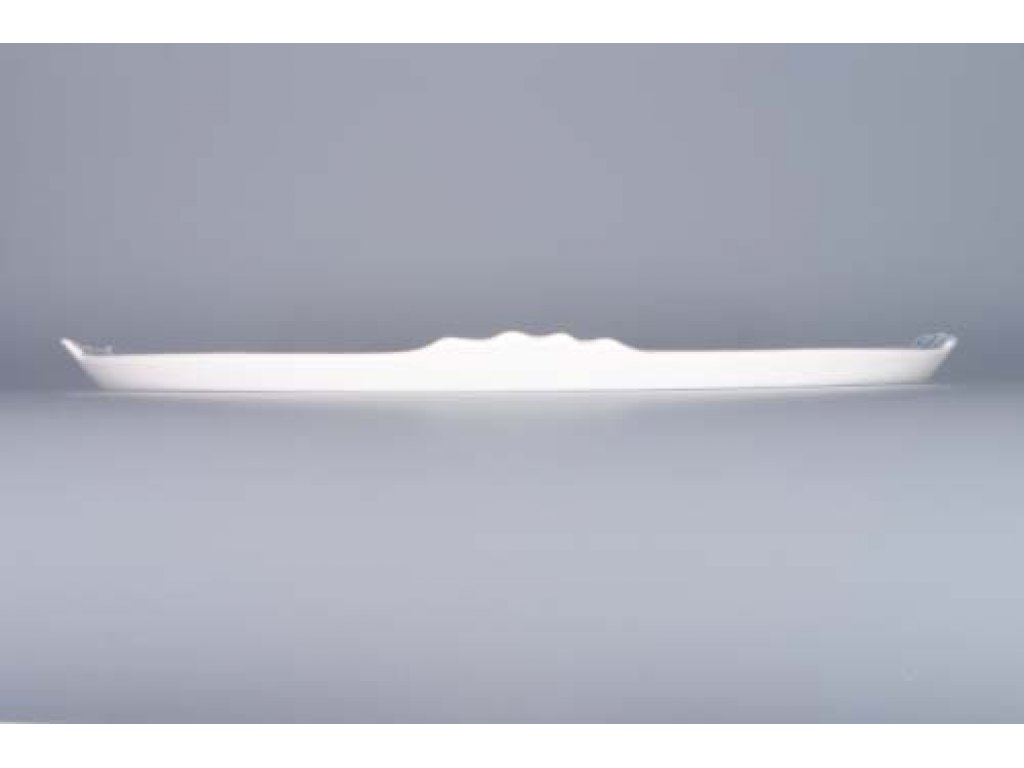 Cibulák podnos oválný, 42 cm, originální cibulákový porcelán Dubí, cibulový vzor,