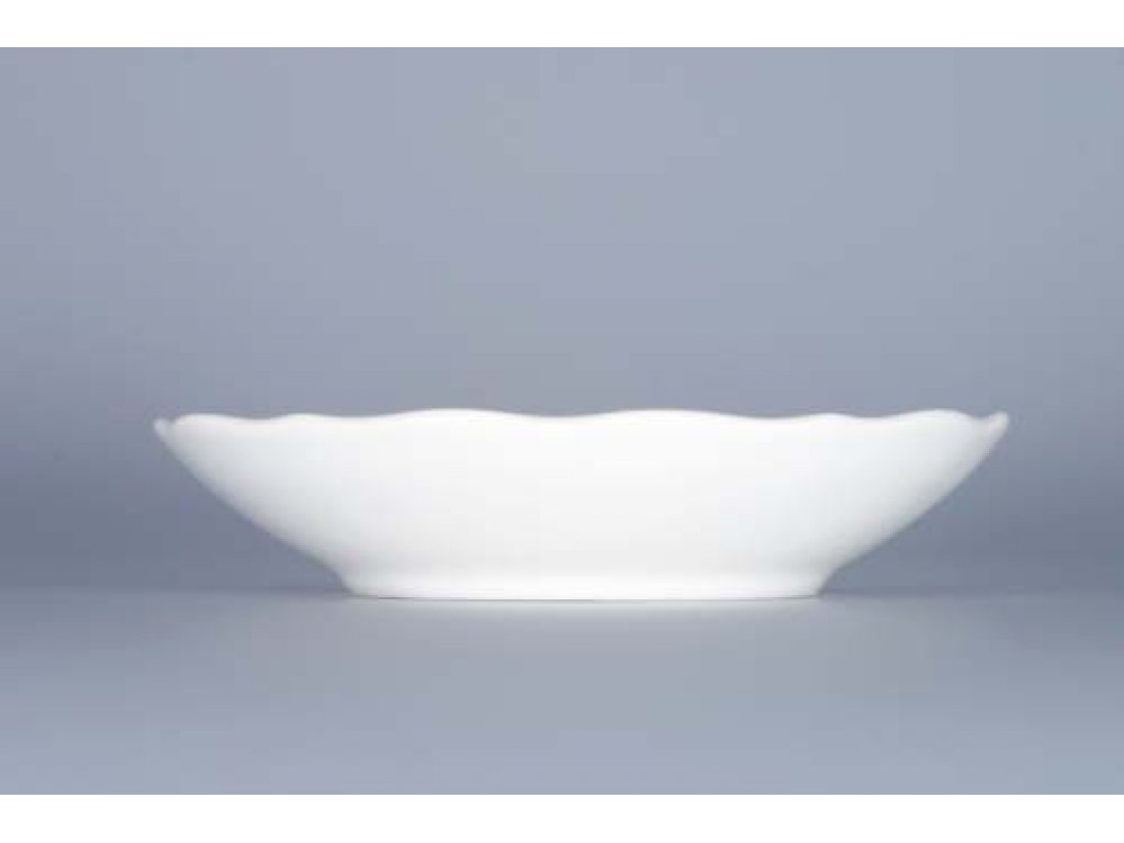 Cibulák podšálek zrcadlový ZA/1, 13 cm originální cibulákový porcelán Dubí, cibulový vzor,