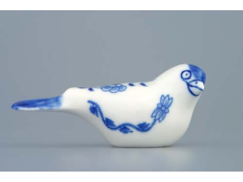 Cibulák Ptáček 13 cm originální český porcelán Dubí 2.jakost