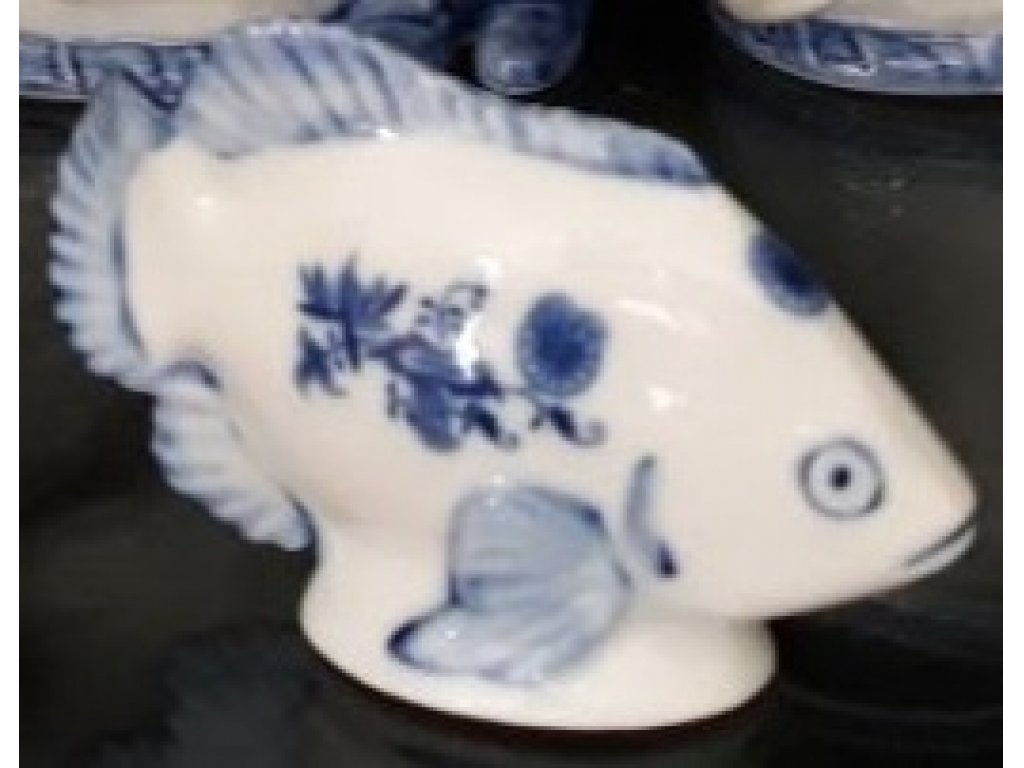 Cibulák Rybička Dux 9 cm originální český porcelán Dubí