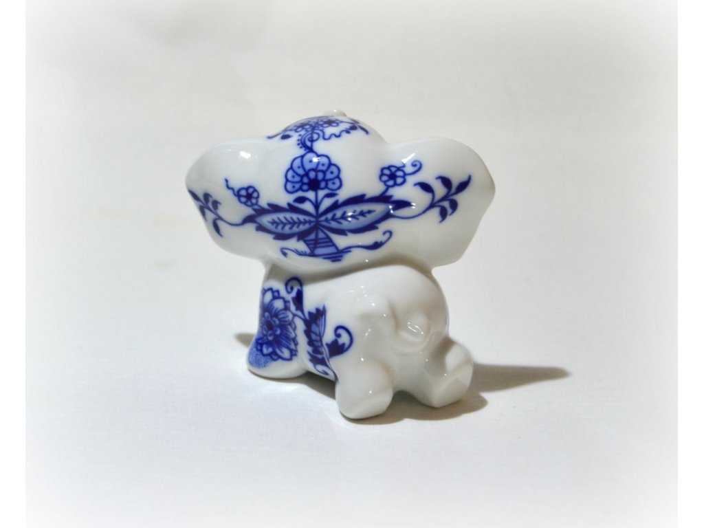 bauchiger Elefant Bimbo Leander bauchiges Porzellan