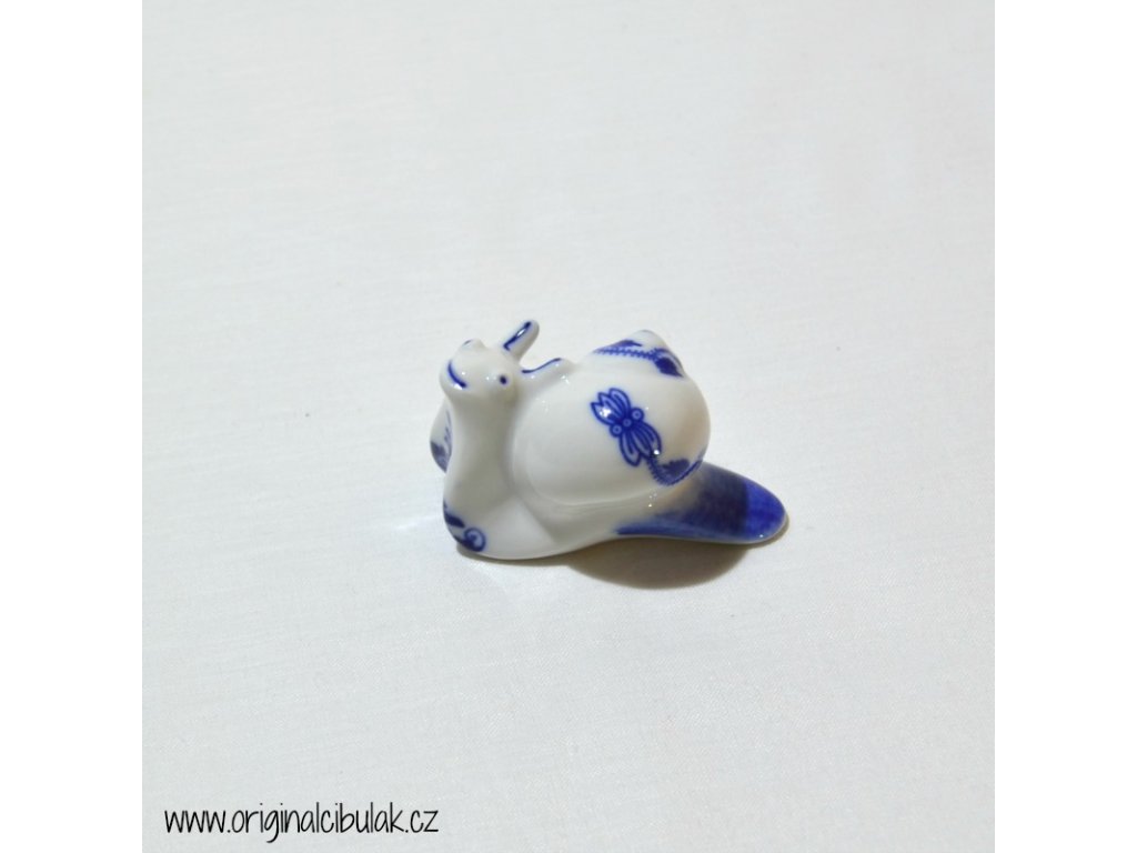 Cibulák šnek   originálny cibulák, cibuľový porcelán Dubí cibuľový porcelán, originálny cibulák Dubí 2.akost