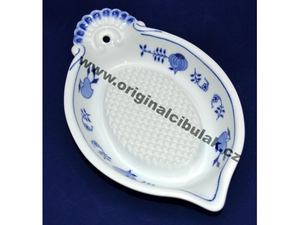 Zwiebelmuster Apfelreibe 23cm Original Bohemia Porzellan Dubi Karlsbader 