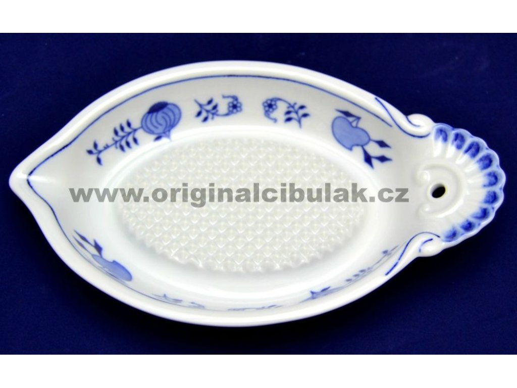 Zwiebelmuster Apfelreibe 23cm Original Bohemia Porzellan Dubi Karlsbader 