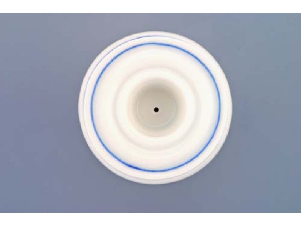 Zwiebelmuster Candle Holder 1991 6cm Original Bohemia Porcelain from Dubi
