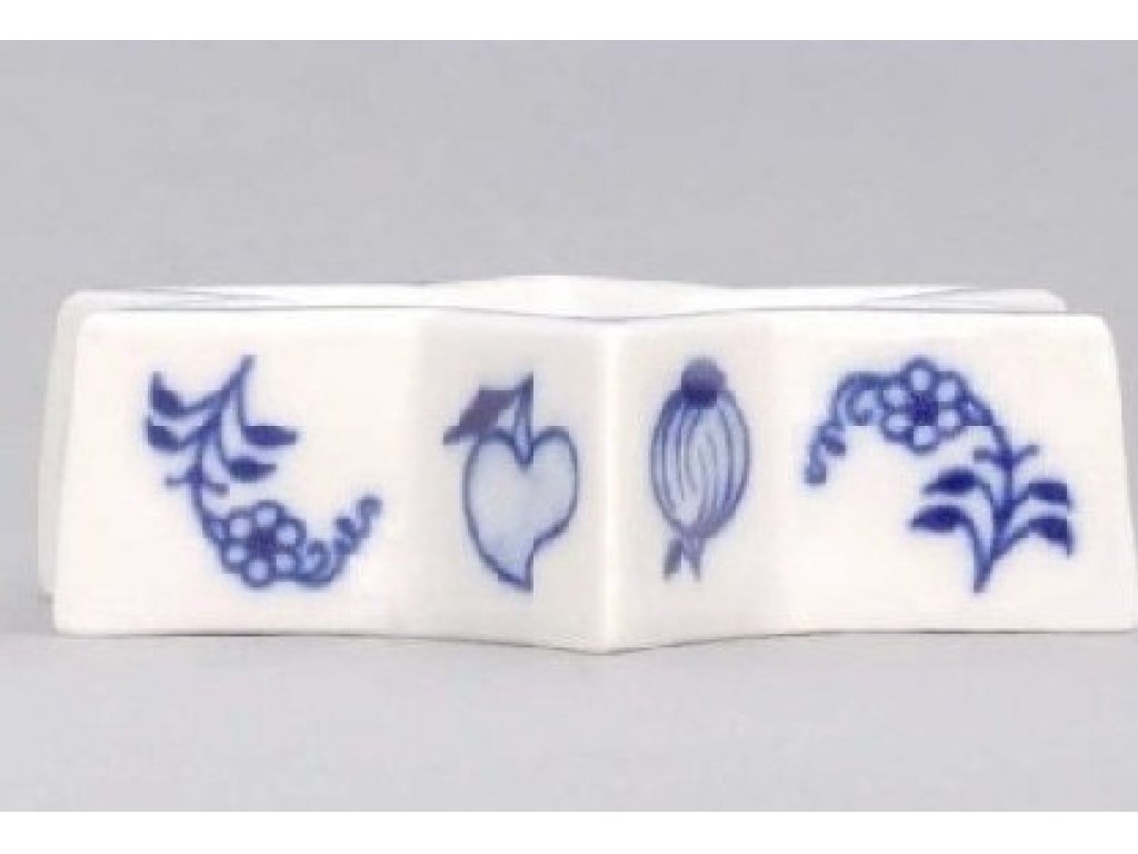 Cibulák Svícen hvězda 9cm 85g Originál Český porcelán Dubí 