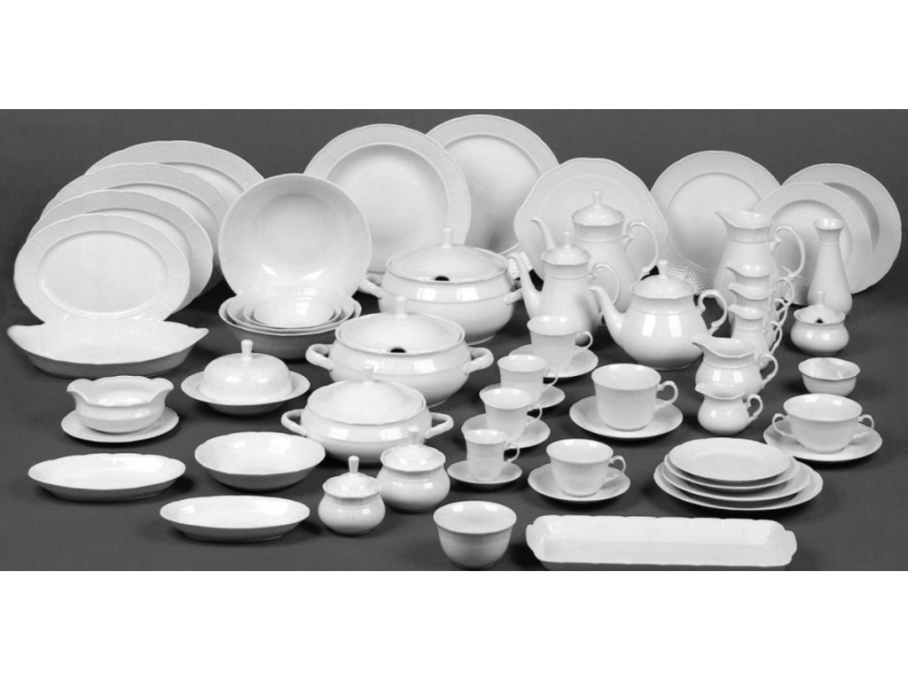 cibulák talíř desertní Natalie Thun 19 cm 1 ks cibulákový porcelán Nová Role