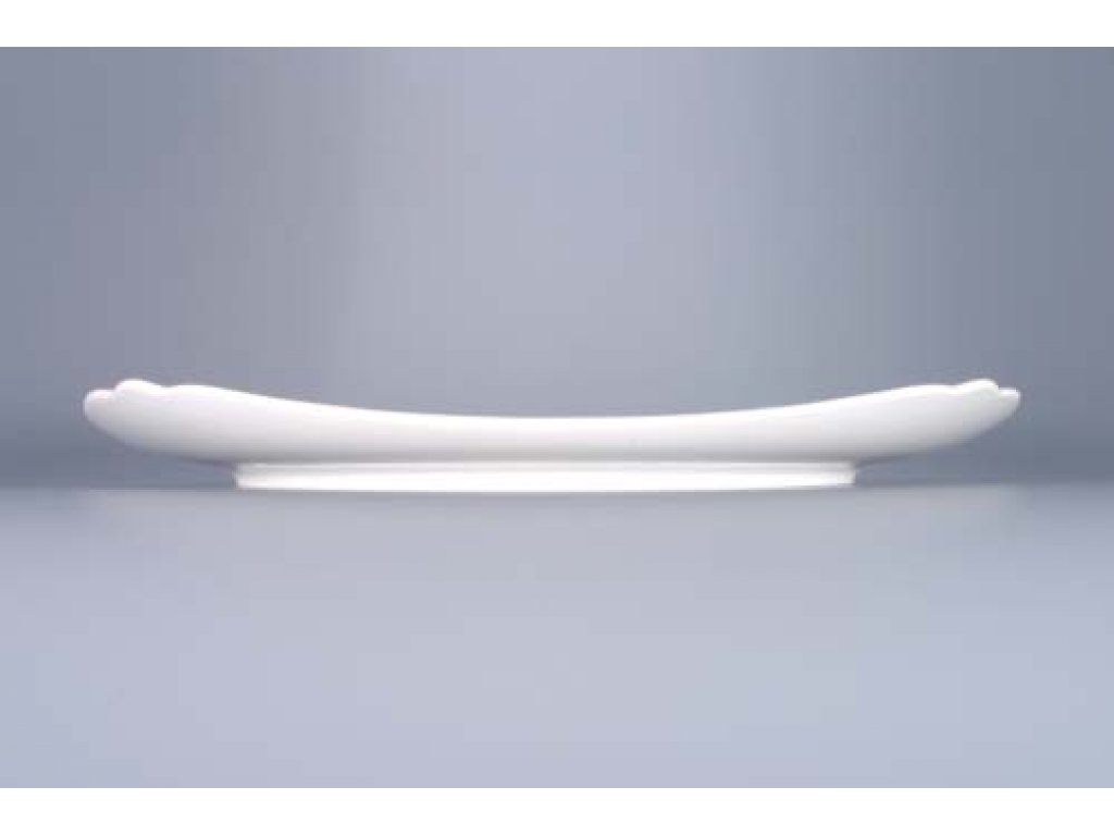 Cibulák talíř hranatý 29 cm originální cibulákový porcelán Dubí, cibulový vzor,