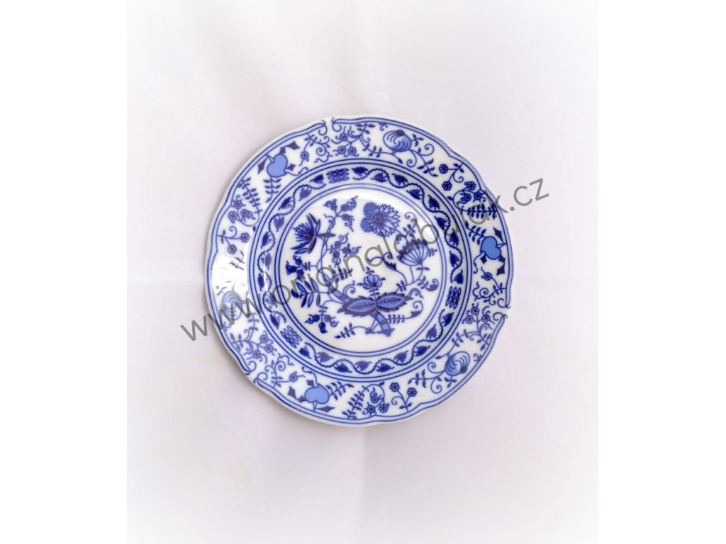 cibulák talíř mělký 25 cm Leander cibulákový porcelán