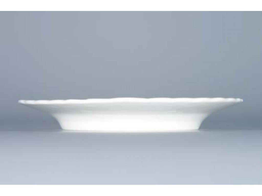 Cibulák talíř reliéfní 15 cm  originální cibulákový porcelán Dubí, cibulový vzor,