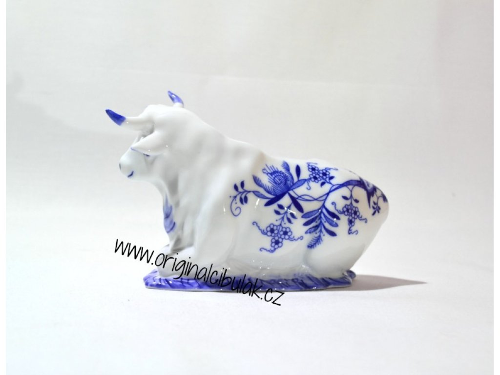 Cibulák Volek 9,5 cm originální cibulákový porcelán Dubí 2.jakost