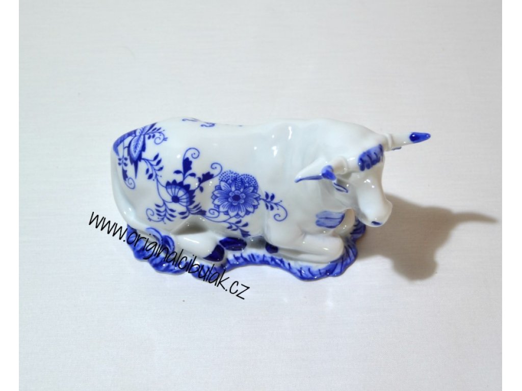 Cibulák Volek 9,5 cm originální cibulákový porcelán Dubí 2.jakost