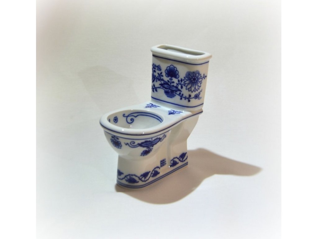 cibulák záchod Leander cibulákový porcelán