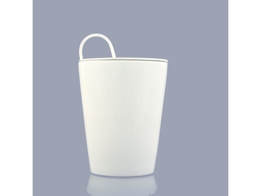 Zuckerdose 0,25l Bohemia White Design prof. arch. Jiří Pelc  Bohemia Porzellan Dubi Karlsbader