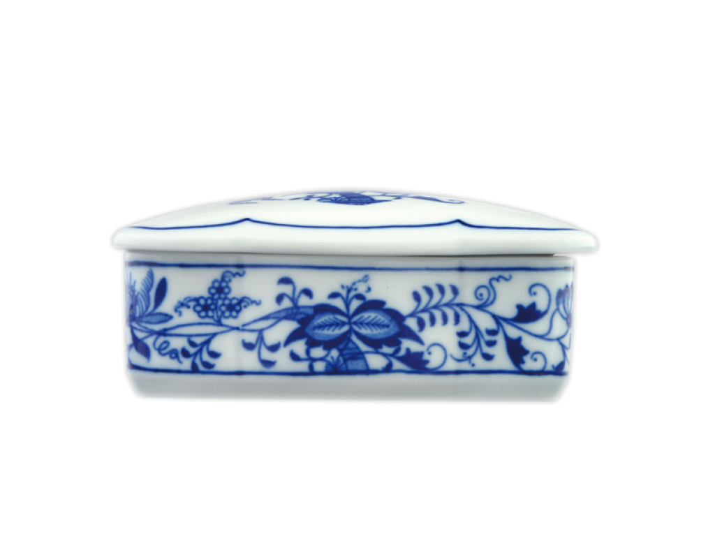 Zwiebelmuster Cigarette box 11.5cm Original Blue Onion Pattern Bohemia from Dubi 2.quality