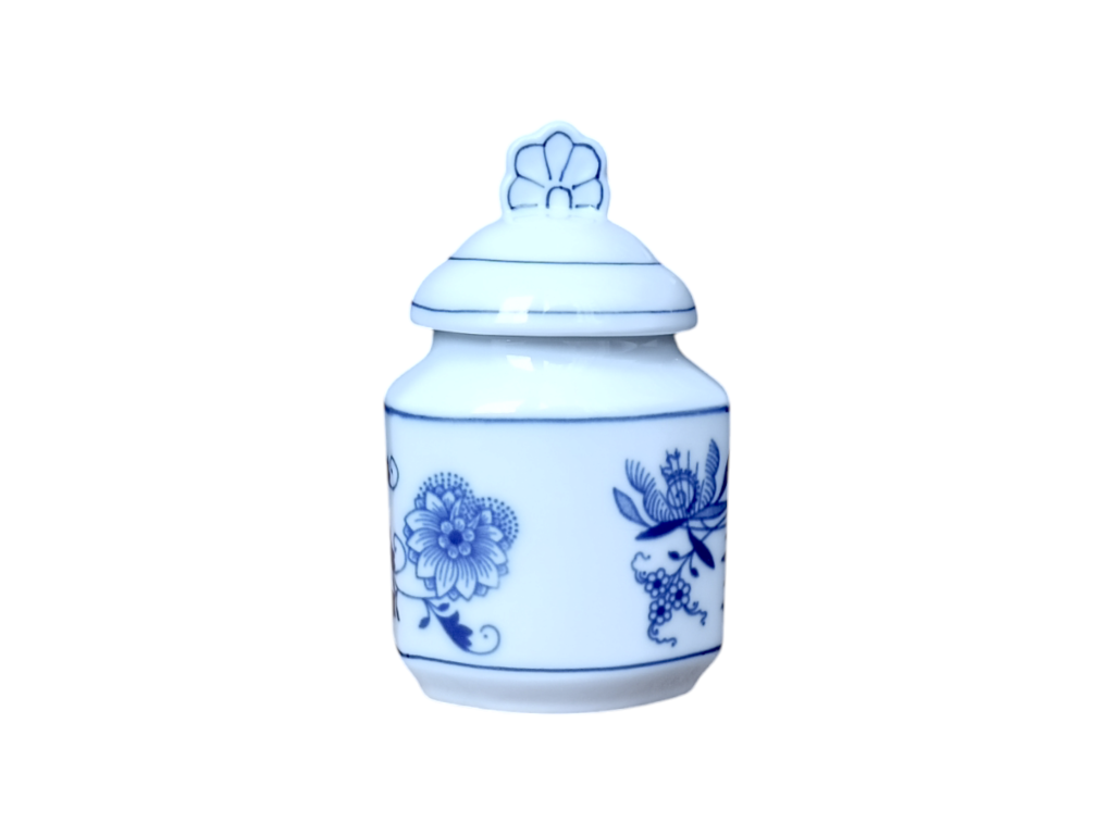 Cibulák Dózička na koření  0,20l SKOŘICE Originál Český porcelán Dubí 