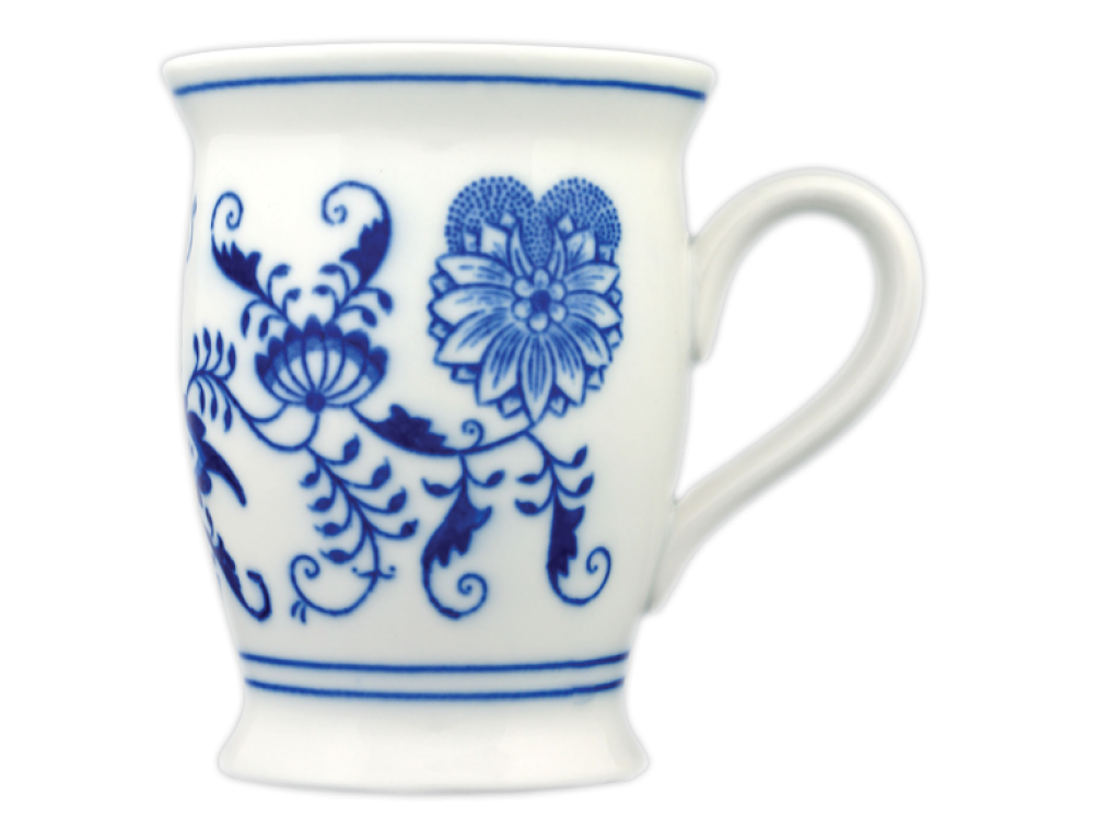 Zwiebelmuster Becher Malis 0,30l Original Bohemia Porzellan Dubi Karlsbader