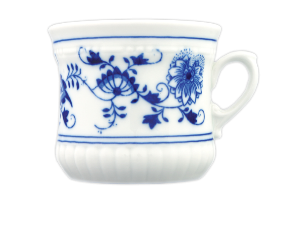 Cibulak Hrnček Perlový veľký 0,37l Originálny Český Porcelán Dubí