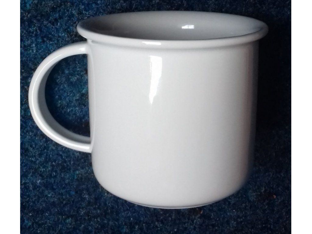 mug Tina 0,25 l white Czech porcelain Dubí