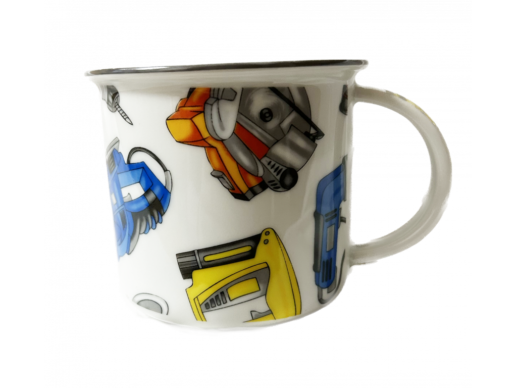 Tasse Tina 0,25l WERKZEUG Bohemia Porzellan Dubí