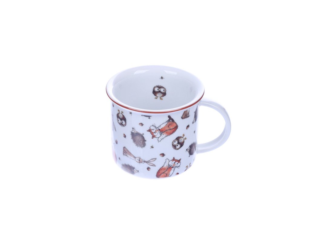 Mug Tina 0.25l SOFT TOYS FROM THE FOREST Bohemia porcelain Dubí