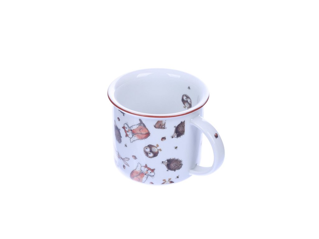 Mug Tina 0.25l SOFT TOYS FROM THE FOREST Bohemia porcelain Dubí