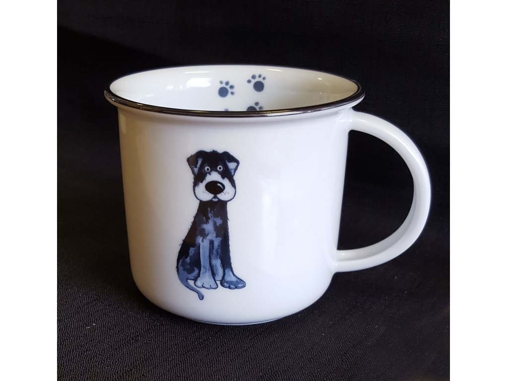 Mug Tina 0.25l DOG Bohemia porcelain Dubí 