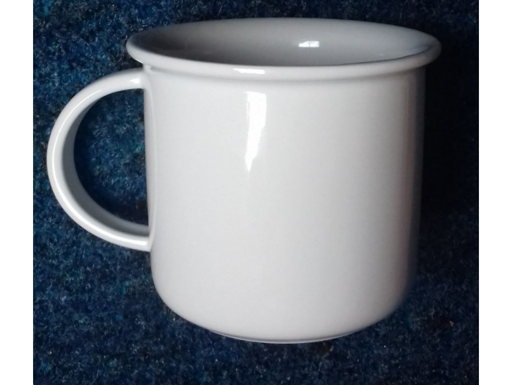 mug Tina 0,38 l white Czech porcelain Dubí