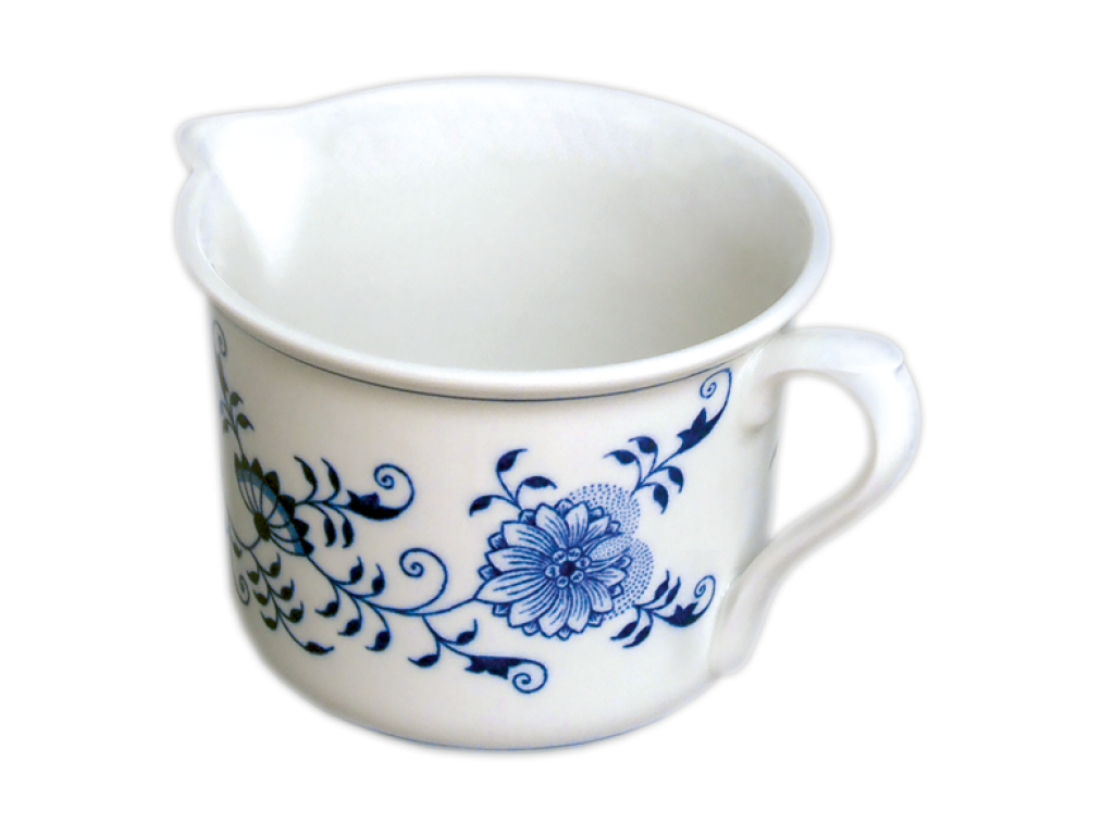 Cibulák Hrnek Vařák velký s hubičkou 0,90l Originál Český porcelán Dubí 