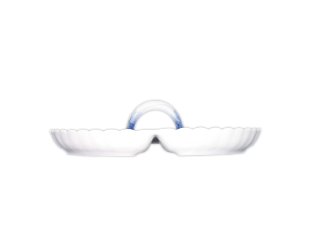 Zwiebelmuster Cabaret four piece 32cm Original Blue Onion Pattern Bohemia from Dubi