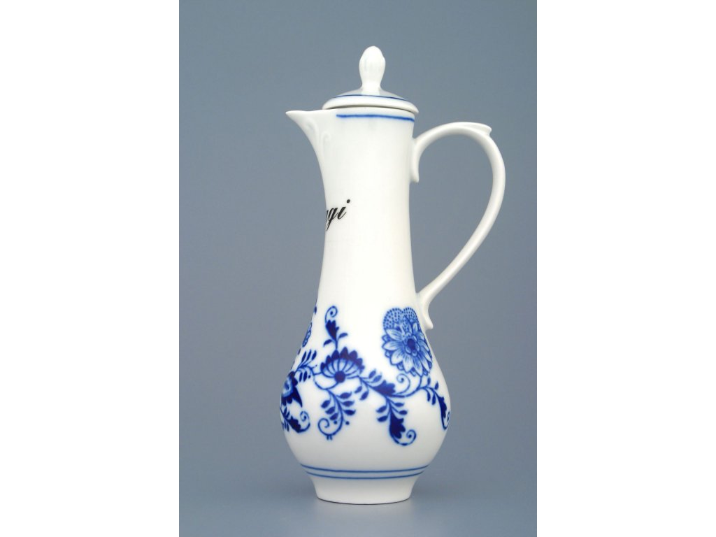 Cibulák Karafka Maggi 0,14l 16cm Originál Český porcelán Dubí 