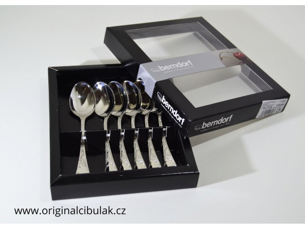 Coffee spoons Rokoko set of 6 pieces Berndorf Sandrik