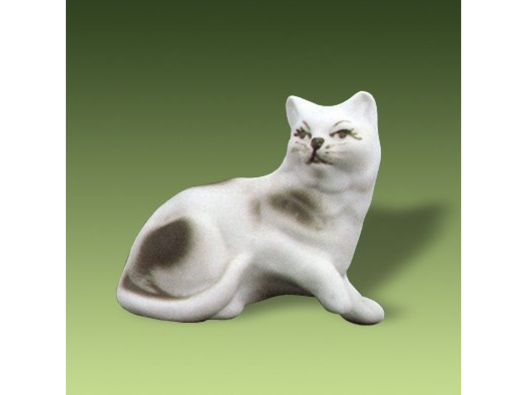 Kätzchen 20g 45x25 cm Bohemia Porzellan Dubí