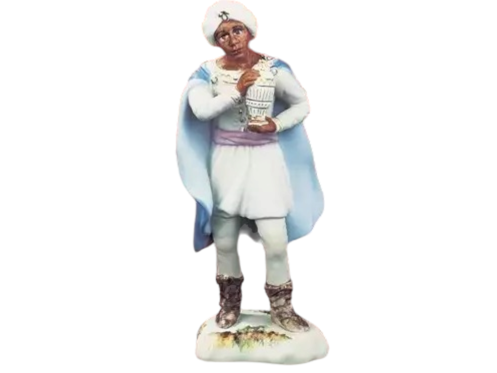 Král Baltazar 16 cm Český porcelán Dubí 2. jakost