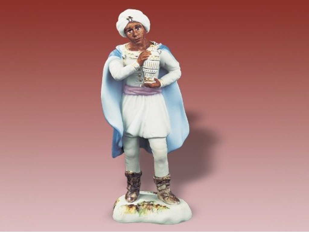 Král Baltazar 16 cm Český porcelán Dubí 2. jakost