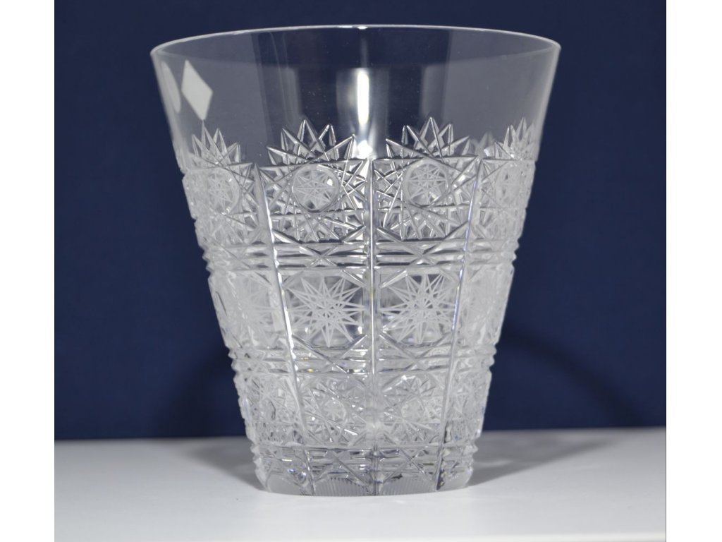 Crystal cut glass Brus Iris set of 6 pcs