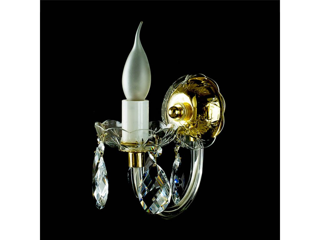 Křišťálová nástěnná lampa JACK N1 křišťálové lustry