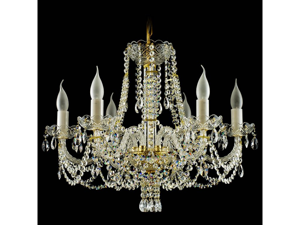 Crystal chandelier Lola 6 crystal chandeliers