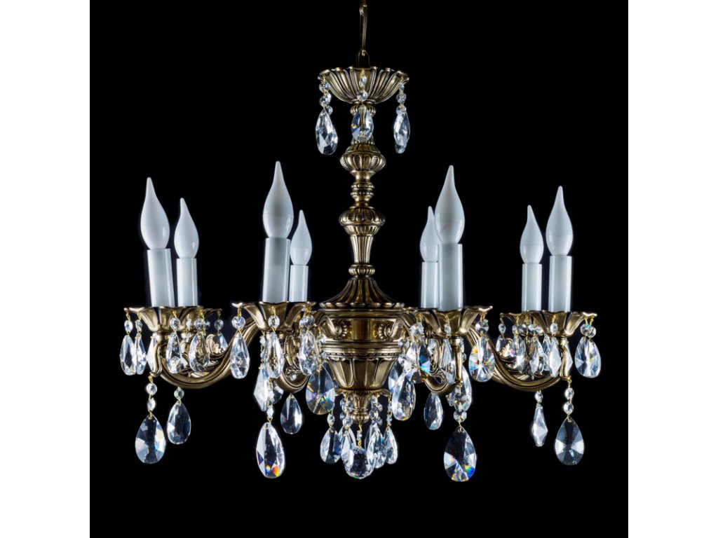 Crystal chandelier Snow White B8A Aldit Ltd.
