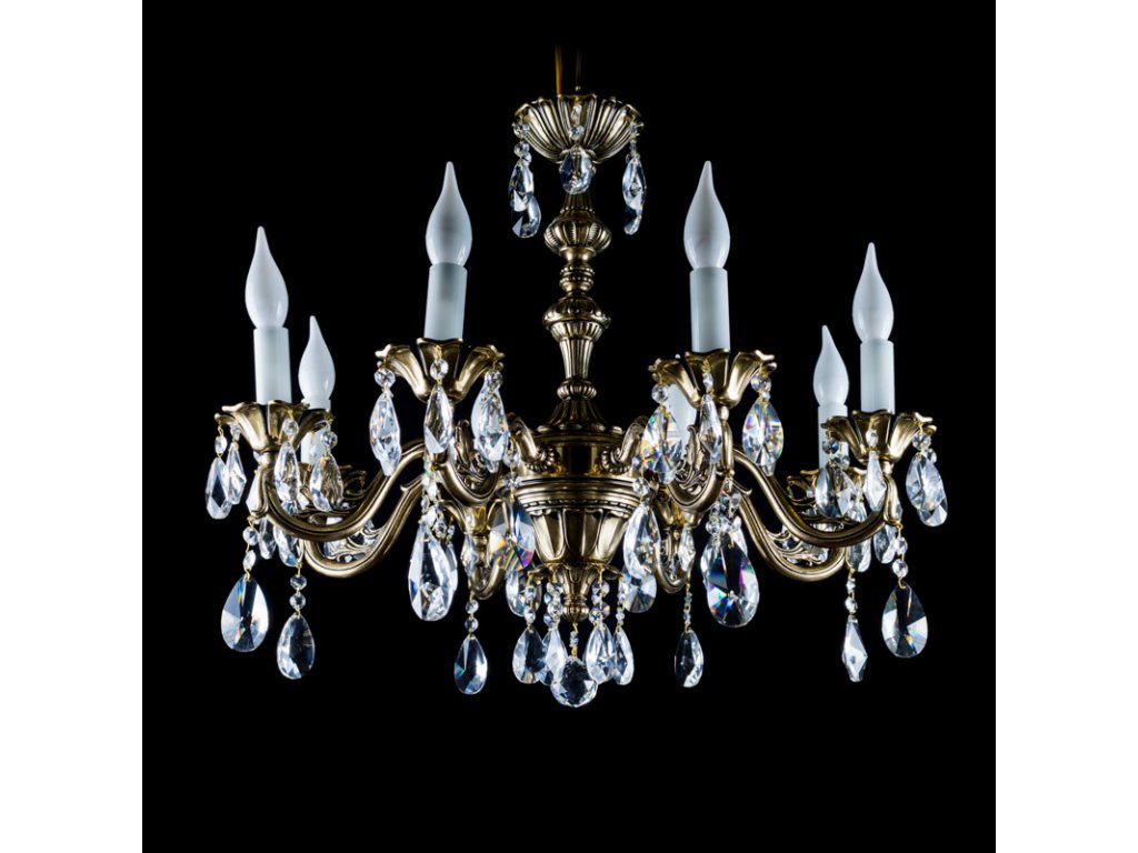 Crystal chandelier Snow White B8A Aldit Ltd.