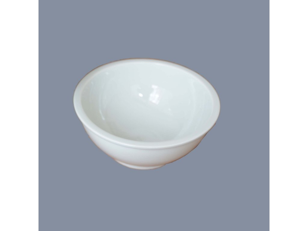 Mísa BEP 5 19,5cm tělo 1l BÍLÁ Český porcelán Dubí