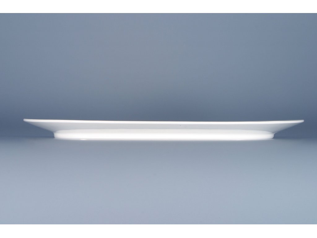 Bohemia oval bowl, small 30 x 15 cm 370g White design by prof. arch. Jiří Pelc Bohemia Porcelain from Dubi