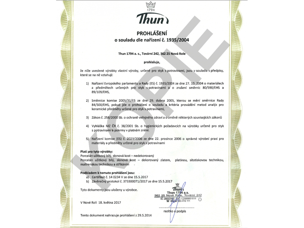 mísa kompotová 13 cm cibulák Henriette Henrieta Saphyr Thun