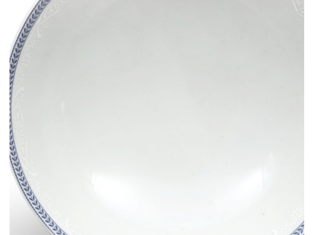 mísa kompotová  Opál  16 cm krajka modrá Thun  1 ks český porcelán