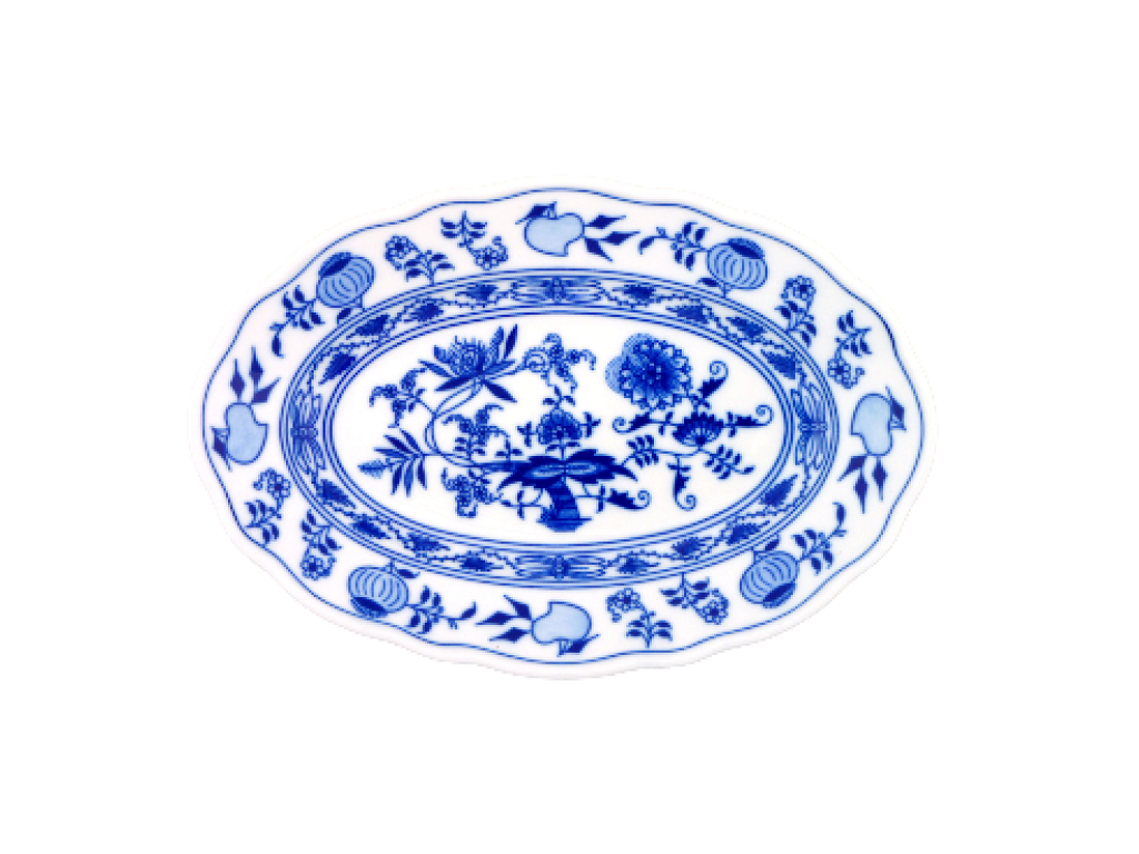 Cibulák Mísa oválná  24cm Originál Český porcelán Dubí